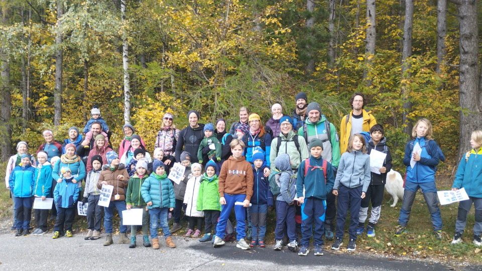 Grünbacher Naturfreund:innen in den Startlöchern für den Aufstieg aufs Gelände